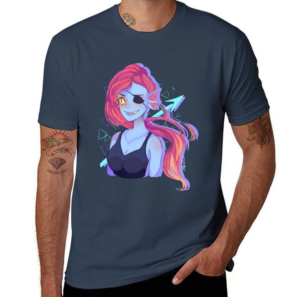 Футболка Undyne Рабочая Повседневная Футболка