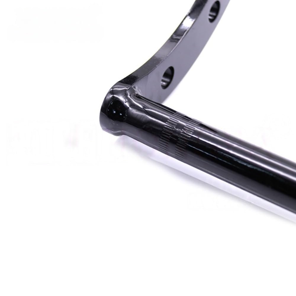 Vilom Motorcycle Handlebar 22/25mm Universal Bar Handle Fits Stainless Steel Resistant (22mm, Silver)