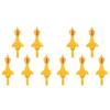 1-20PCS Practical Novelty Toy Fun Joke Toys Stretchy Turkey Kids Toys Flying Rubber Chicken Sticky