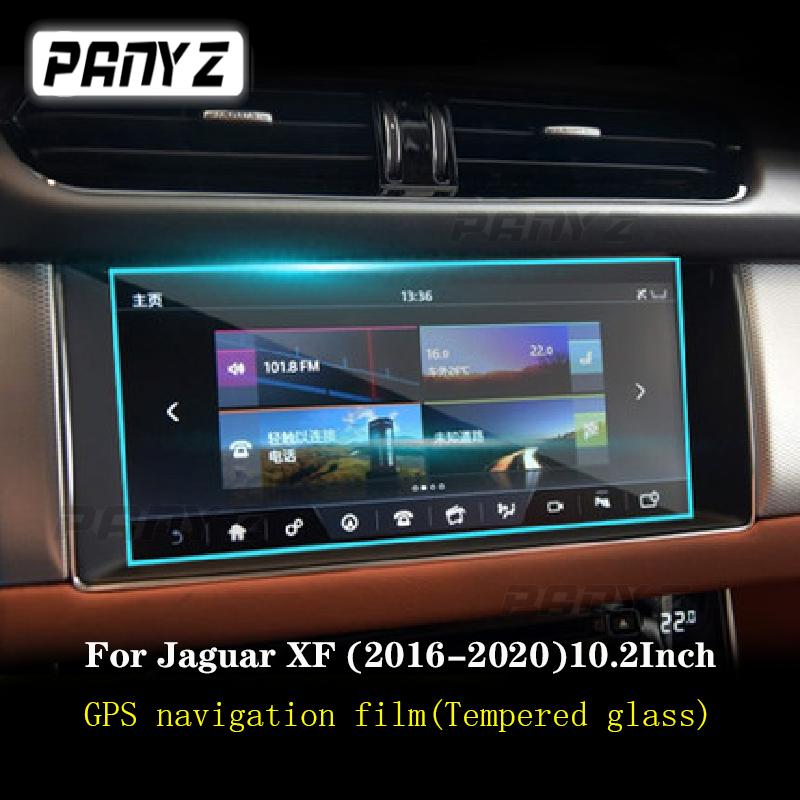 Для Jaguar XF 2008-GPS-навигационная пленка, ЖК-экран, защитная пленка из закаленного стекла, аксессуары для пленки против царапин 8/10,25