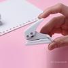 Милый мини-дырокол в форме круга для планировщика на кольцах, DIY резак для бумаги, дырокол, машина для рукоделия, офисные канцелярские товары
