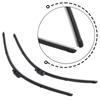 Black 3W1955425D Gtc & Flying Spur Models From (2004 - 2018 Windshield Wiper Blade Set Brand New Professional 2pcs