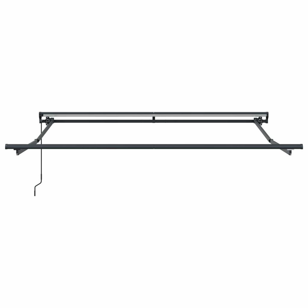 Retractable Awning Blue and White 300 x 250 cm
