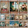 Artisian Medical Metal Sign Dentisit Nurse Tin Poster Veterinaian Clinic Hospital Decorative Plate Wall Decor Garage Bar Pub