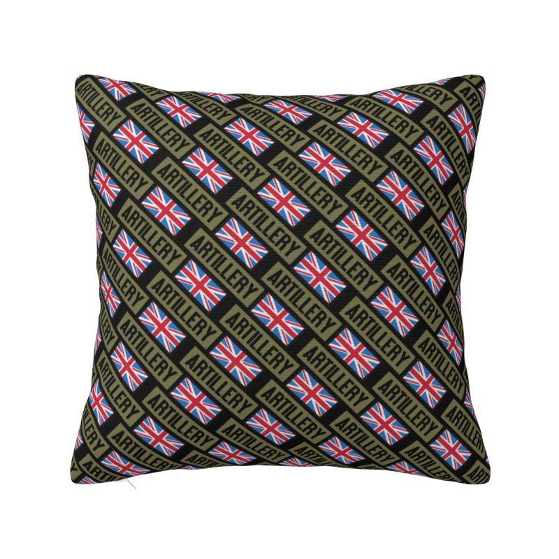 Custom Heart Of British Flag Cushion Covers United Kingdom UK Proud Soft Nordic Pillows Home Decoration