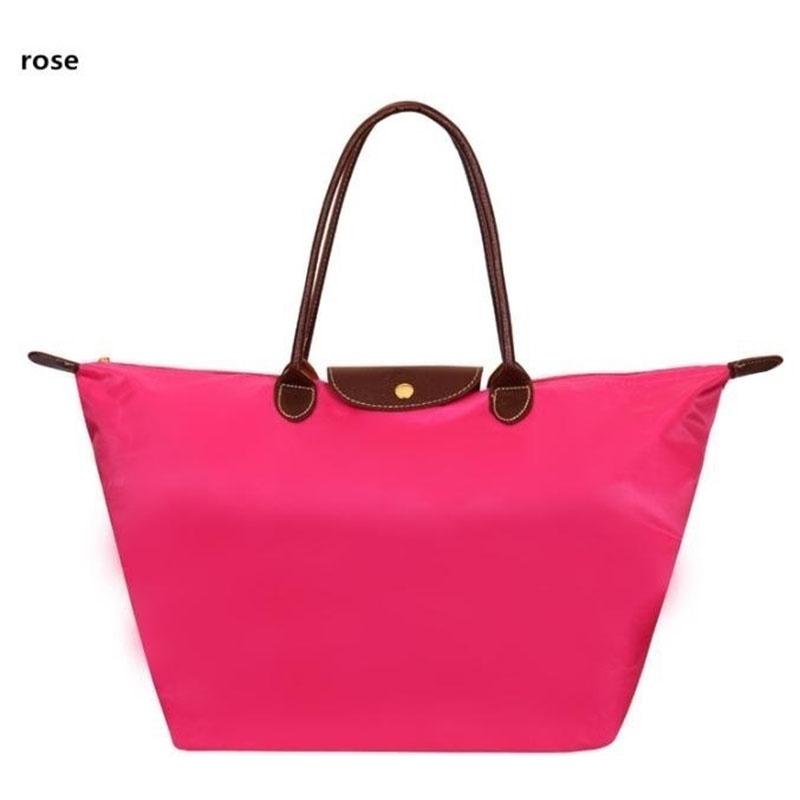 Chic Nylon Dumpling Shape Beach Tote Bag With Soft Hardness And Waterproof Features