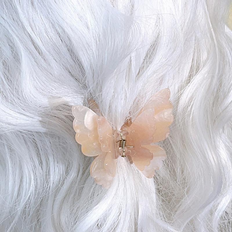 Милые принцессы ацетат двухслойные заколки-бабочки для волос милые заколки для девочек головные уборы заколки для волос аксессуары для волос