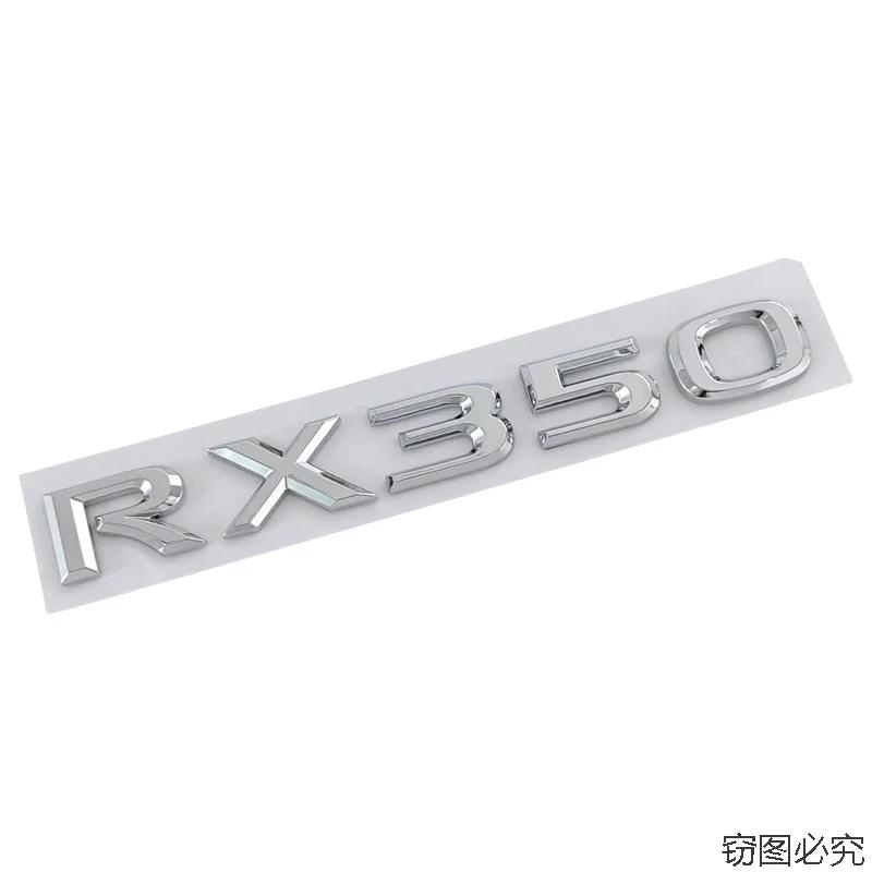 ABS Car Body Badge Rear Trunk Sticker Letter Decal for Lexus RX270 RX300 RX350 Emblem Exterior Decoration mn1