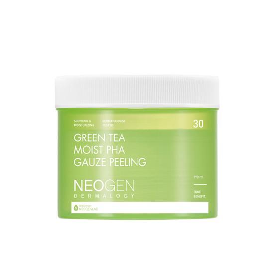 Green Tea Moist Moisture Peeling Pads 30 Sheets