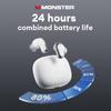 Monster MQT52 Wireless Headphones Bluetooth 5.4 HIFI Stereo Earphones Talking Noise Canceling Music Gaming Headset with Mic