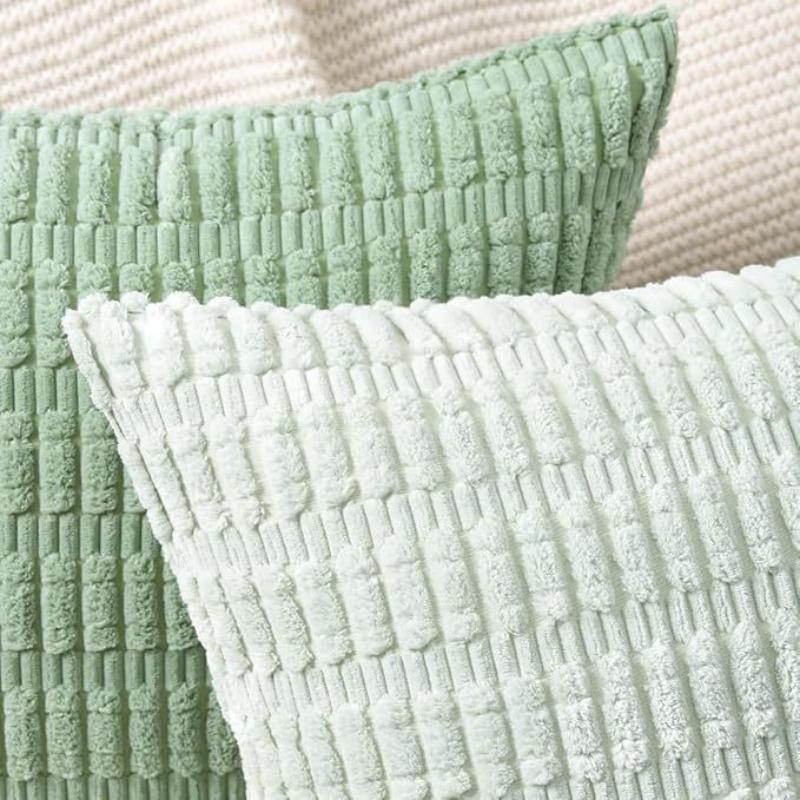 Мягкие Наволочки для Декоративных Подушек Вязание Мех Однотонный Чехол для Подушки Дивана Подушка для Талии Наволочка Защитный Чехол для Подушки Офисный Диван