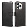 Applicable to Apple 16 calf pattern flip phone leather case iPhone17Promax custom logo