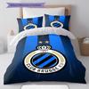 Club Brugge Pattern Bedding Home Decoration Birthday Gift ( 1 duvet cover + 2 pillowcase, without core),fan merchandise.