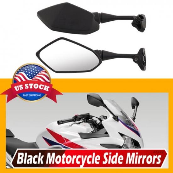Left & Right Rearview Mirrors Fit For Kawasaki Ninja 650R Ninja1000 Z1000SX ER6F