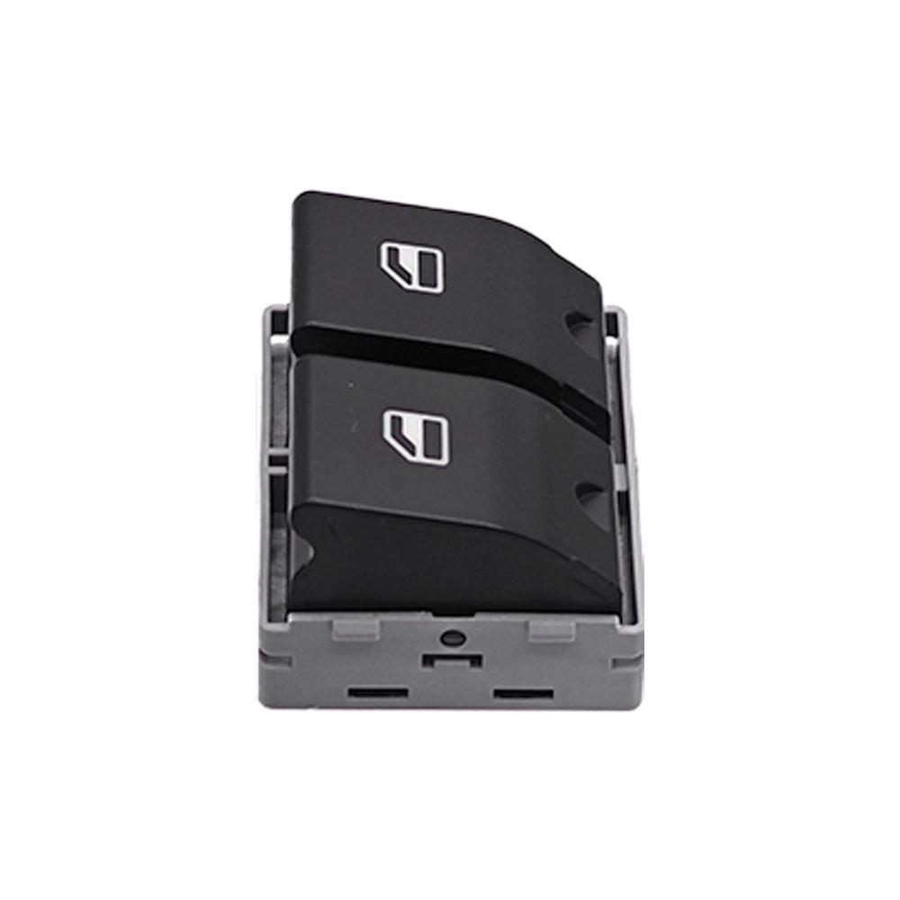 Compatible Car Window Glass Lifter Switch for Volkswagen Golf, Polo, Bora, and Seat Ibiza models.