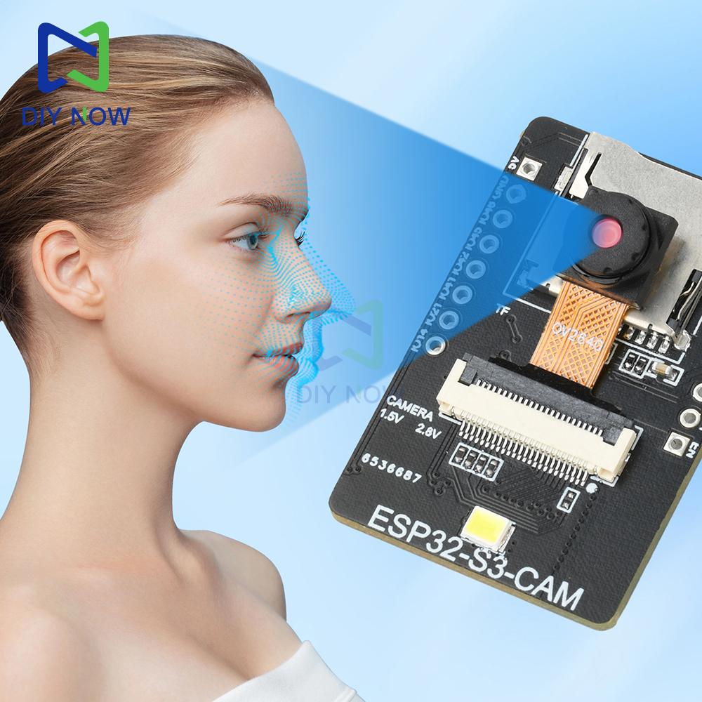Модуль камеры ESP32 ESP32 S3 CAM OV2640 Модуль камеры Плата разработки WiFi Bluetooth Модуль распознавания изображений Type-C