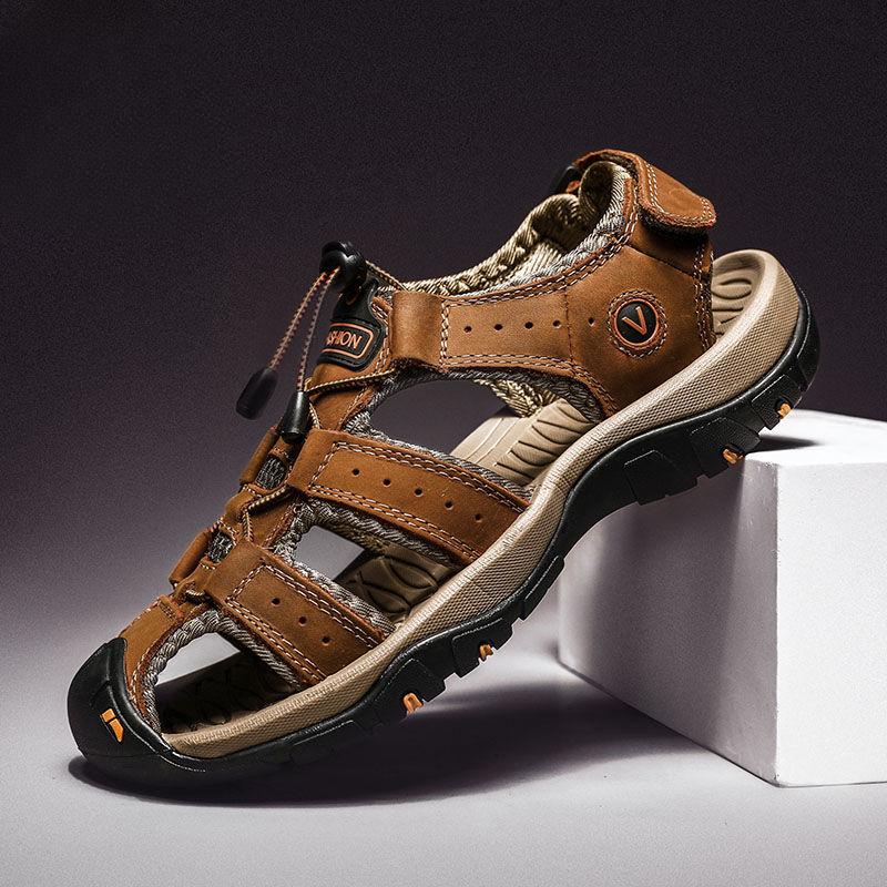 Flat Male Shoe Breathable Daily Use Beach Men's Sandal Casual Luxury 2024 Adult Trend New Summer Low Price Original 39 Designer