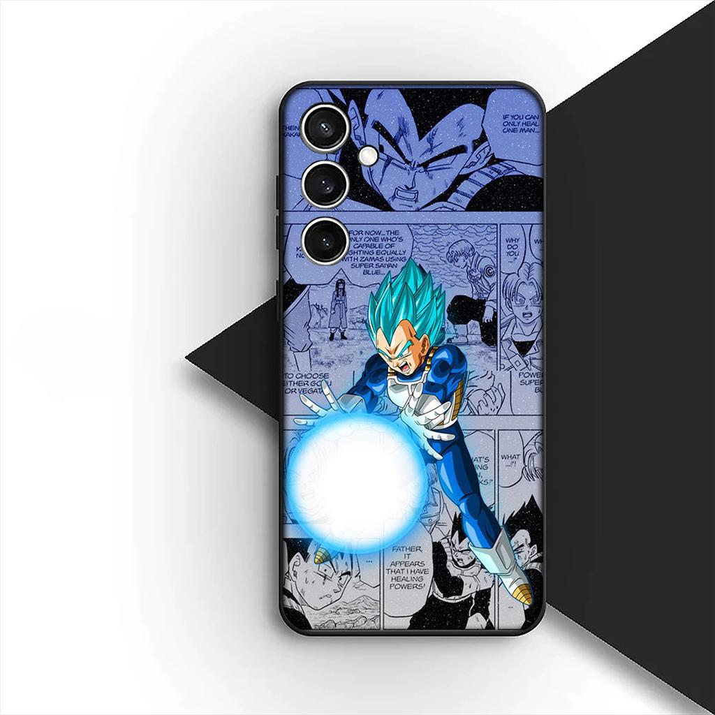 Vegeta Dragons Gokus Balls Super Cover for Samsung Galaxy S22 S21 S20 FE Ultra Plus A07 A15 A16 A17 A25 A37 A57 + Phone Case