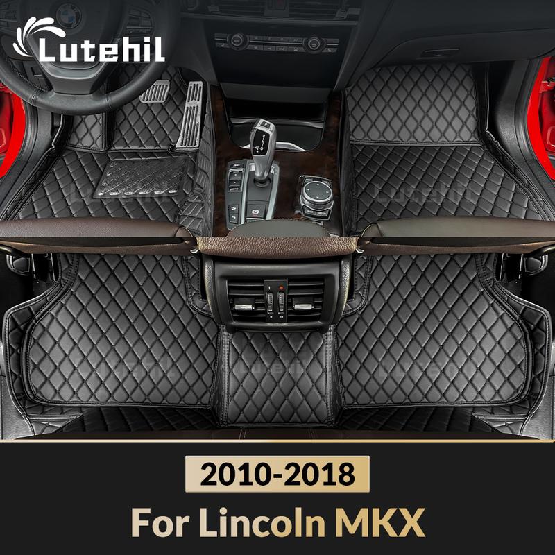 For Lincoln MKX 2010-2018 2017 2016 2015 2014 Car Floor Mat Automobile Carpet Cover Interior Accessories Protective Mats