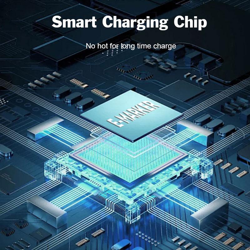 Кабель Type-C — Type-C мощностью 240 Вт с цифровым дисплеем и поддержкой Super Charging 6A