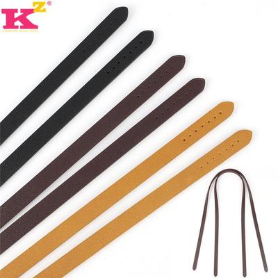 Черный ремешок из искусственной кожи, ручной работы - Аксессуар для сумки