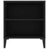 TV Cabinet Black 102 x 44.5 x 50 cm Particleboard