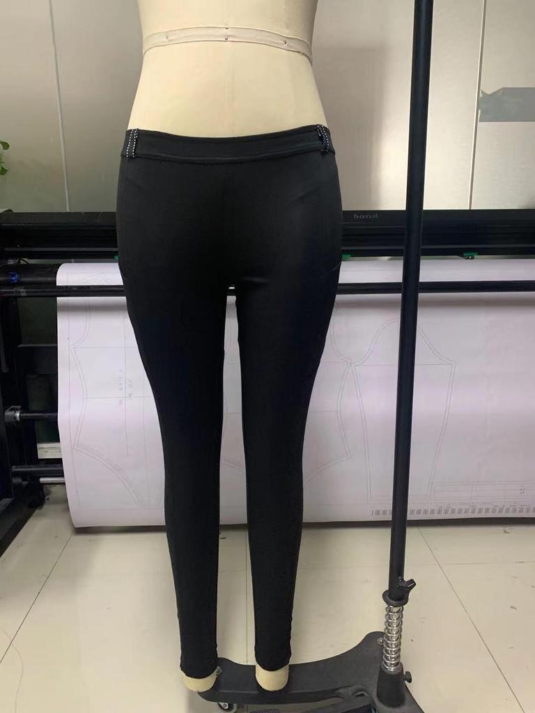 Европейские аристократические эластичные брюки для верховой езды - Женский повседневный дизайн с эффектом лифтинга бедер