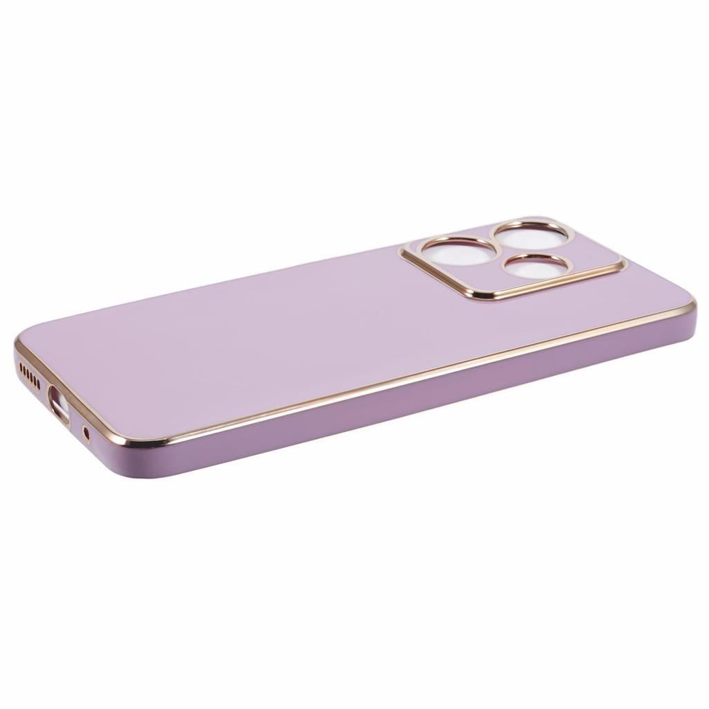 For Xiaomi Redmi 13 5G/13 4G/Note 13R 5G Case TPU 6D Electroplating Phone Cover Shock-Absorption