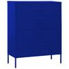 Blue Navy Sideboard 80 x 35 x 101.5 cm Steel