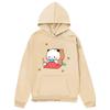 Bubu Dudu Hoodies for Teen Girls Cartoon Panda Bear Sweatshirts Women Clothing Men Kawaii Graphic Clothes Fleece Top