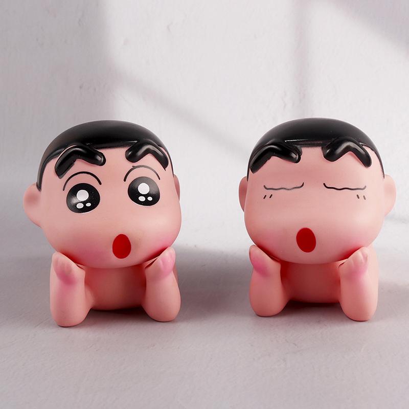 1 шт., подставка для мобильного телефона Crayon Shin-Chan, настольный держатель для телефона, милый мультяшный планшет, украшение для дома, игрушки