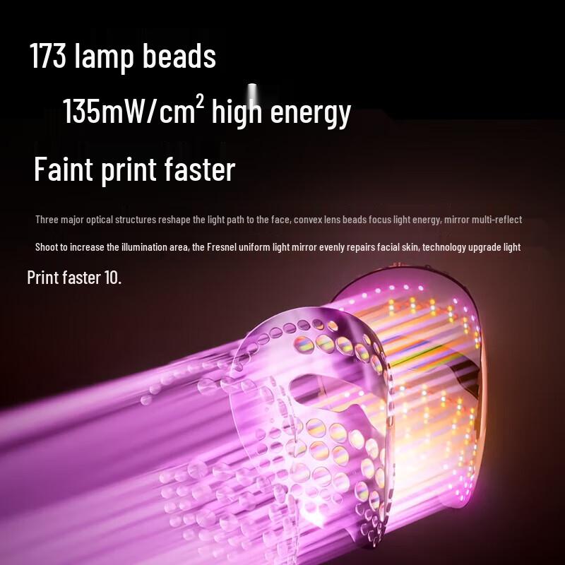 AMIRO Rainbow Light LED Facial Mask Pro