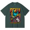 230 Gsm 100% Cotton My Hero Academia V1 Deku Print Unisex Heavy Cotton T Shirt