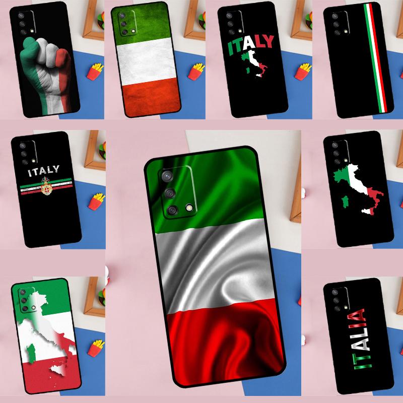 Italy Flag Case For Oppo A58 A18 A38 A78 A98 A17 A77 A80 A40 A60 A16 A76 A96 A74 A94 A54 A15 A57S Cover