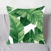 Leaf Print Pillow Cover Decorative Pillowcase Super Soft Wear Resistant Washable Easy Maintenance Cushion Case Decoration