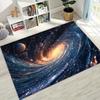 Мечтательная Галактика Вселенная Космос Звезды Черная Дыра Земля Ковер Ковер для Спальни Гостиной Дивана Придверный Коврик Декор, Детский Нескользящий Напольный Коврик