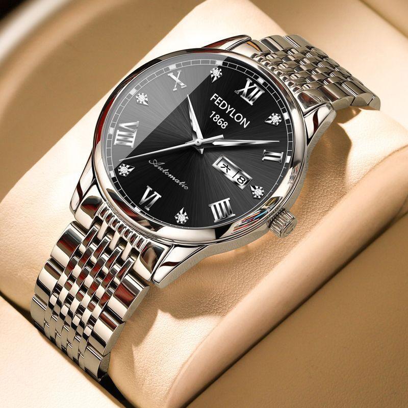 Мужские студенческие светящиеся водонепроницаемые деловые модные европейские и американские часы мужские кварцевые часы