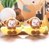 Monkey Soft Plush Keychain Keyring Children Gift Collection Enthusiasts Doll