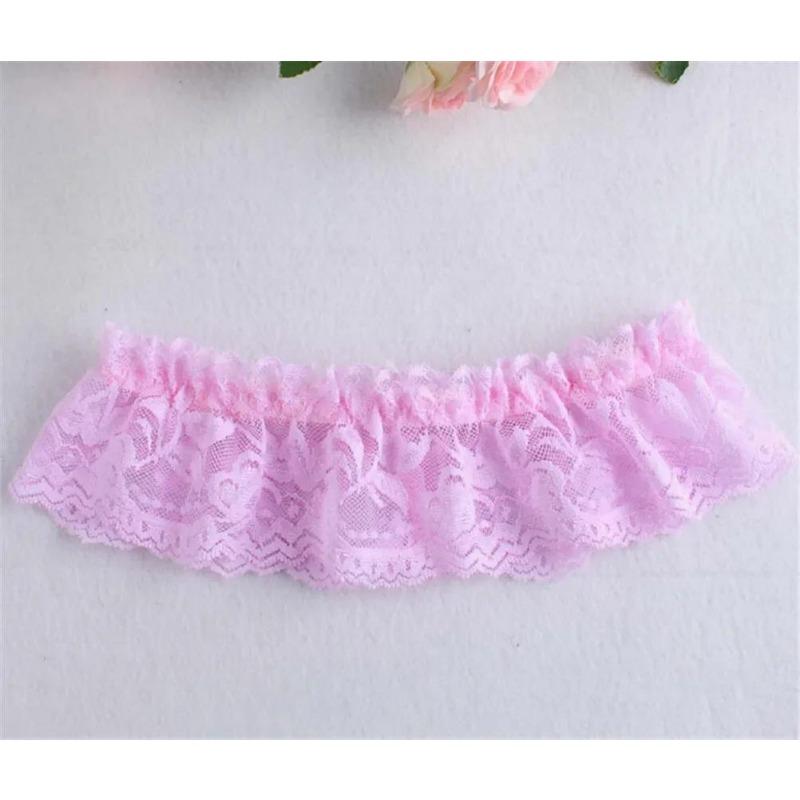 Вышивка Цветок Бисероплетение Белые Сексуальные Подвязки на Ногу Кольцо на Бедро Свадебная Подвязка на Ногу Свадебная Вечеринка Косплей Подвязка на Ногу Пояс Подтяжка