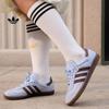 Кроссовки Adidas Song Yuxi's Matching T-head Shoes SAMBA OG De Xun Shoes Adidas Trifolia IH9167
