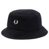 [Fred Perry] Bucket Hat, Hat, Accessory, Cotton Piqué, PIQUE BUCKET HAT HW6730, BlackSnowWhite(843), M [Used]