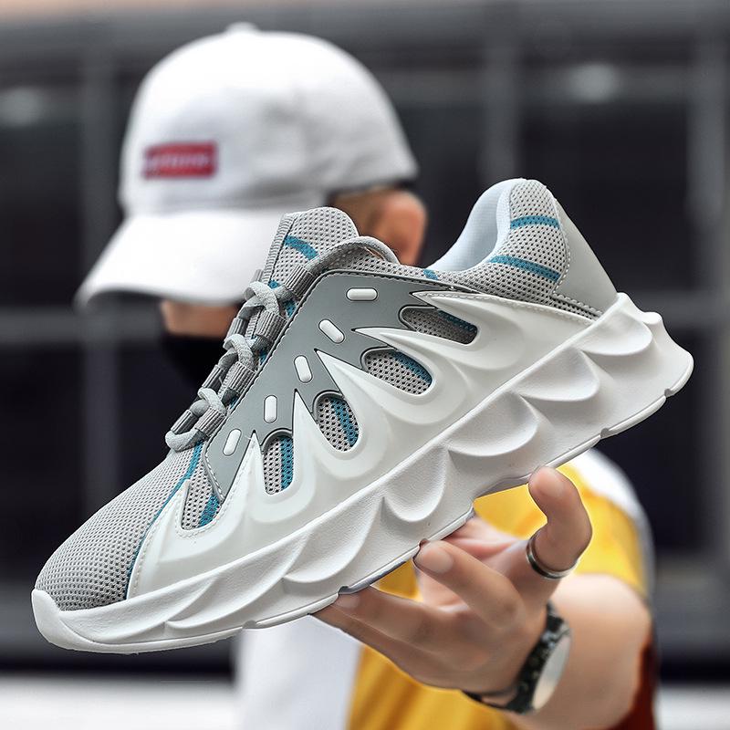 Мужская обувь больших размеров Ins Trendy Sneakers Plastic Mesh Breathable Running Shoes Fashion Octopus Men's Shoes