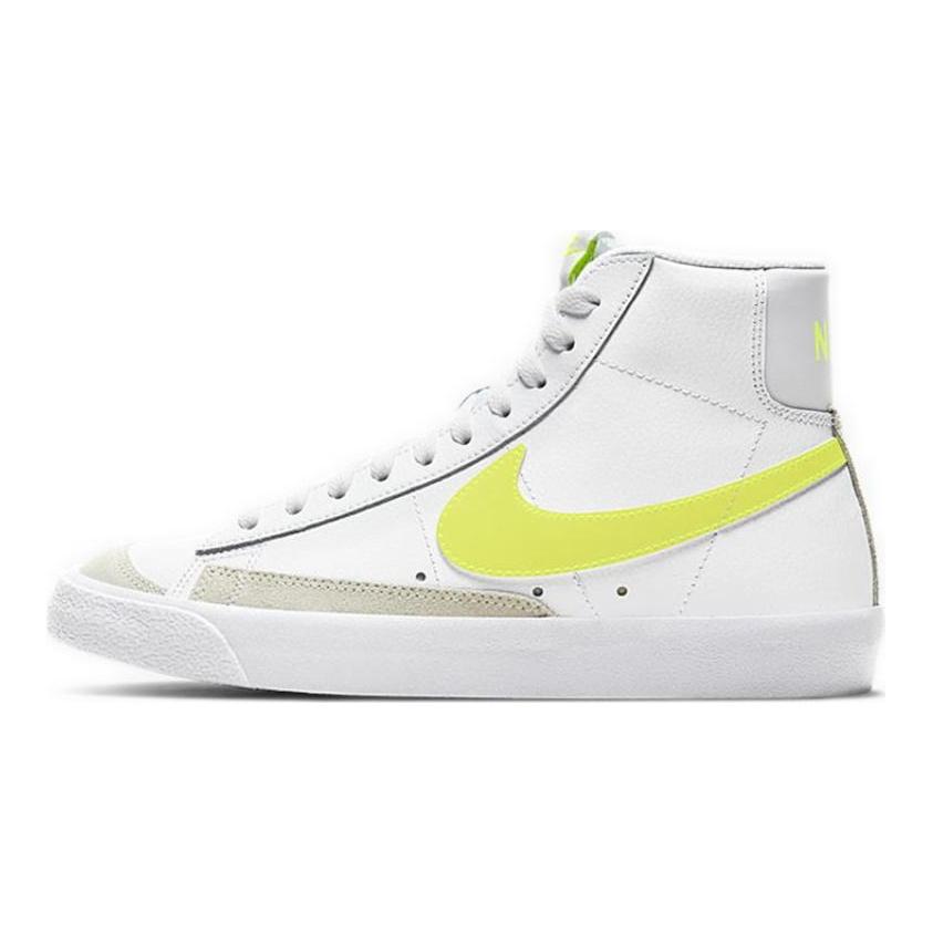 Nike Женские кроссовки Blazer Mid 77 Lemon Venom Обувь для скейтбординга CZ0362-100