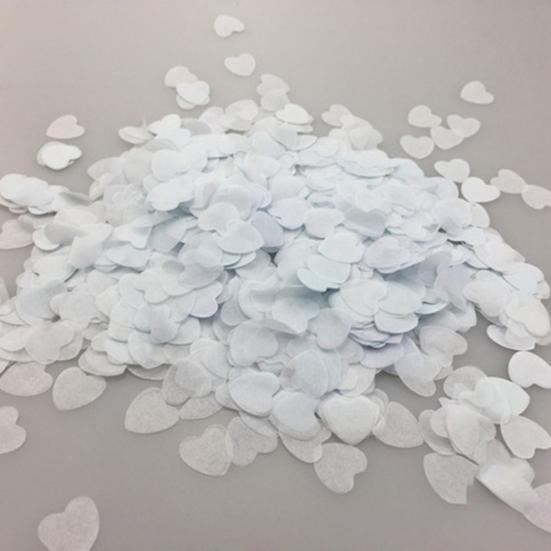 1,5 см в форме сердца бумага конфетти DIY день рождения свадьба воздушный шар декор стола