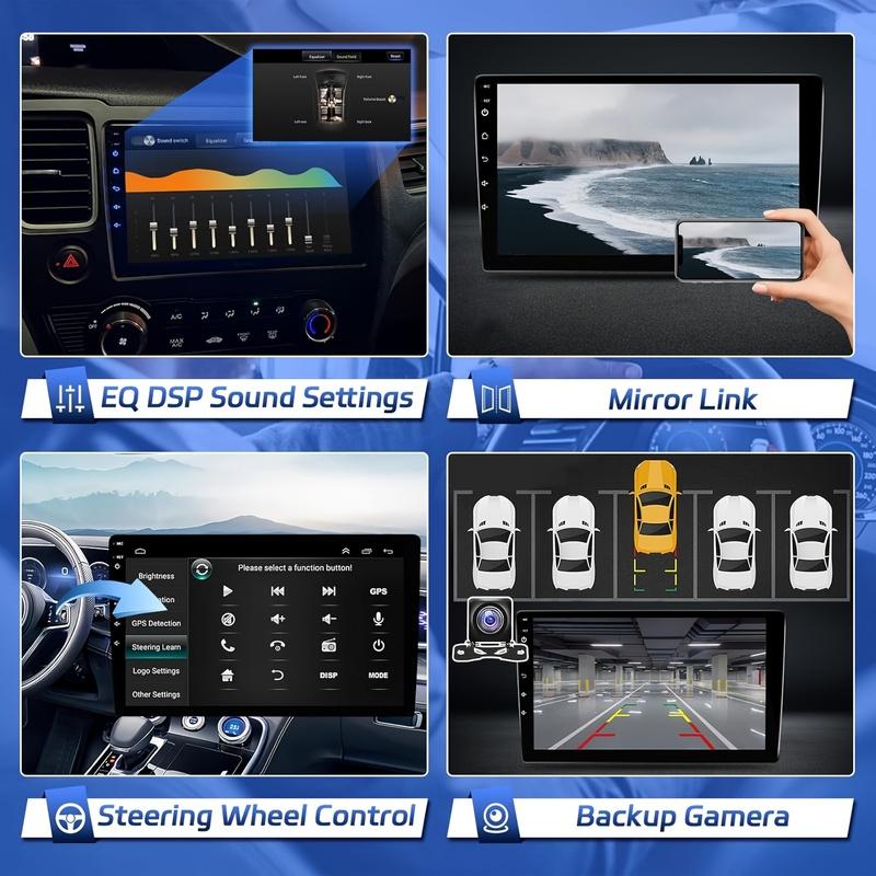 9 Inch Car Stereo for Honda Civic 2013 2014 2015 2016 2017 Wireless Carplay Android Auto, 2G+32G