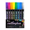 Marker Pen for Smooth Flow Glitter Gel Pen For Drawing Writing On Multiple Surfaces Fade Resistant Art Tools