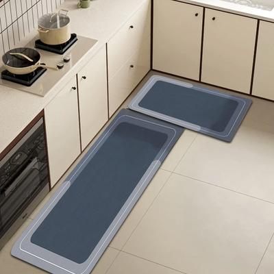 Кухонный коврик водопоглощающий маслопоглощающий коврик для пола из диатомита износостойкий и грязеотталкивающий коврик для прихожей диатомитовый