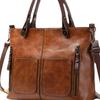 Women's Large Capacity Fashion Tote & Crossbody Handbag