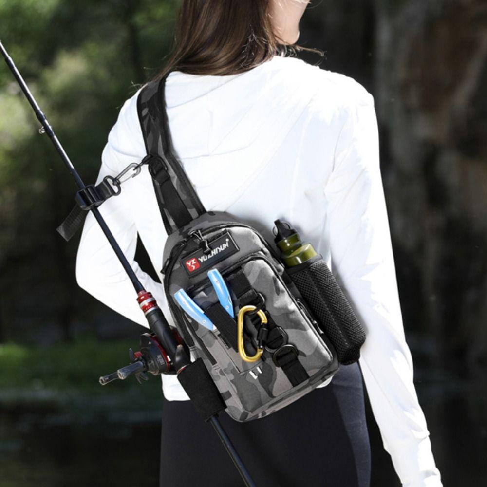 Bait Storage Lure Fishing Bags Rod Holders Fishing Tackle Pack Fishing Chest Bag Outdoor Sports
