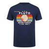 Never Forget Pluto Shirt Retro Style Funny Space Science TShirt Short Sleeve Unisex Loose Clothing Plus Size T Shirts HJ139